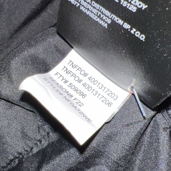 NWT The North Face Collarless Synthetic Black Jacket Women’s Size XXL - Picture 7 of 9